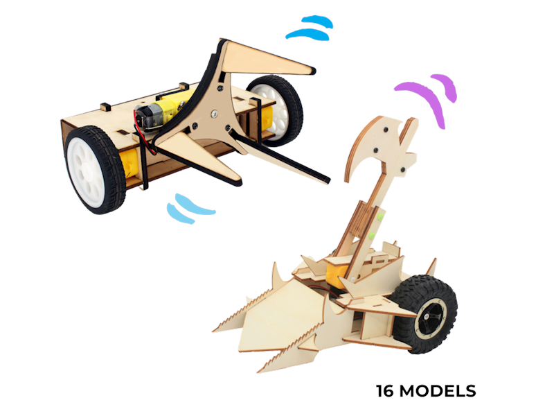 Playable Battle Robot Kit | FingerTech Robotics